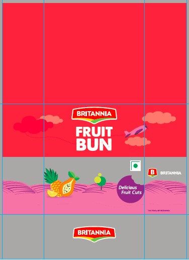 Britannia Fruit Bun Device mark 4906798 Trademark