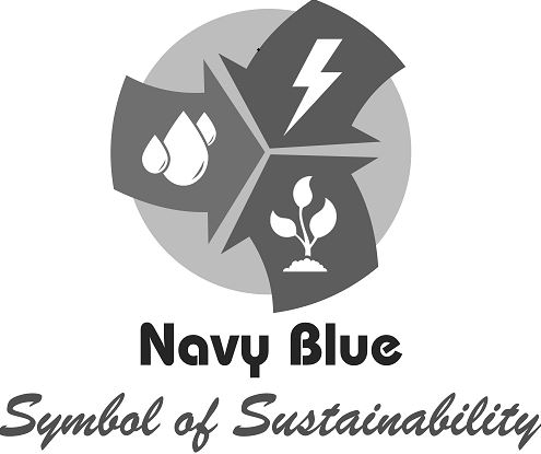 Navy Blue Symbol Of Sustainability Device mark 4907707 Trademark