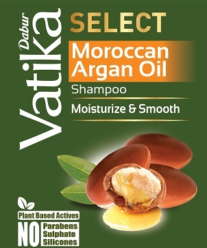 Dabur Vatika Select Moroccan Argan Oil Device mark 4910054 Trademark