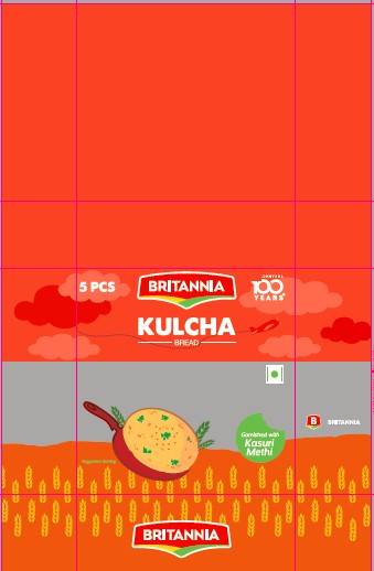 Britannia Maida Kulcha Bread Device mark 4917957 Trademark