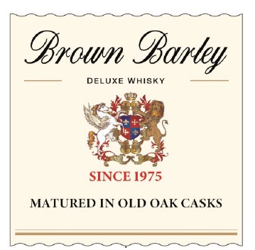 Brown Barley Deluxe Whisky (label) Device mark 4923719 Trademark