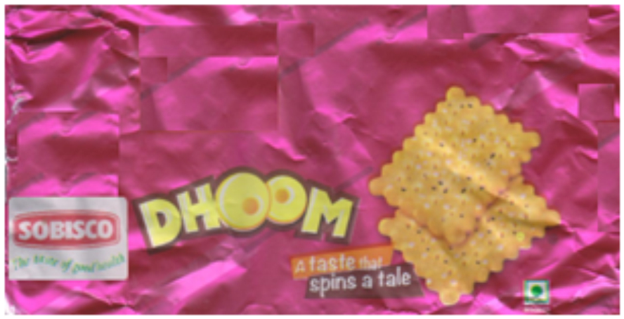Sobisco Dhoom Device Of Biscuits As Per Color Combination Label Device Mark Device mark 4927715 Trademark