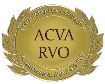 Acva Rvo, Association Of Certified Valuators And Analysts Rvo (logo) Device mark 4944193 Trademark