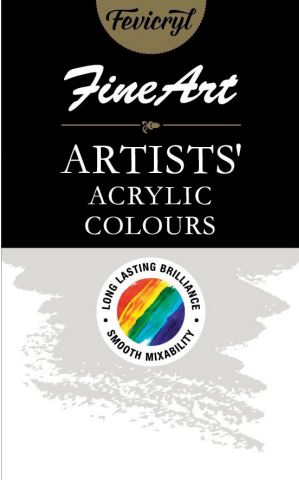 Fevicryl Fine Art Artists' Acrylic Colours (label) Device mark 4945050 Trademark