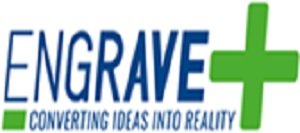 Engrave+ Converting Ideas Into Reality ( Logo With Tagline) Device mark 4958343 Trademark