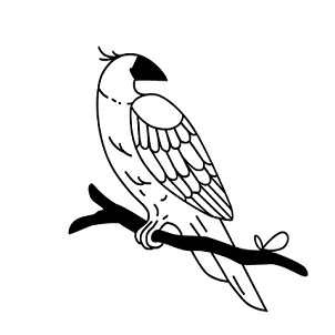 Device Of Sitting Bird Device mark 4960330 Trademark