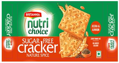 Britannia Nutrichoice Cracker Nature Spice Device mark 4961407 Trademark