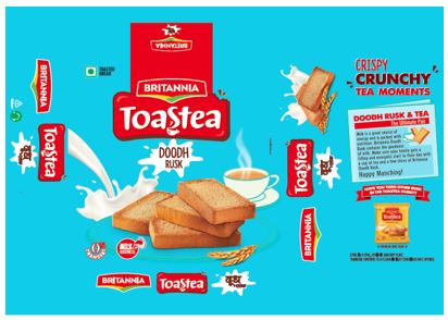 Britannia Toastea Doodh Rusk Device mark 4961409 Trademark