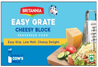 Britannia Easy Grate Cheesey Block Device mark 4961411 Trademark