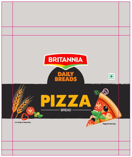 Britannia Daily Breads Maida Pizza Bread Device mark 4961417 Trademark