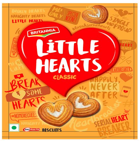 Britannia Little Hearts Classic Device mark 4961422 Trademark