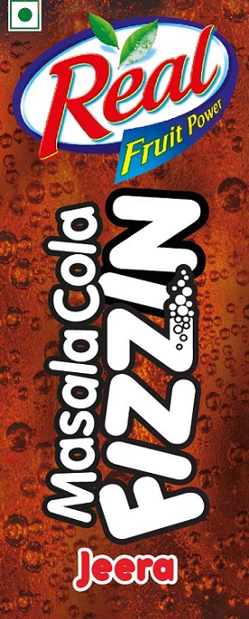 Real Fruit Power Masala Cola Jeera Fizzin Device mark 4971351 Trademark