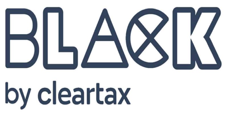 Black By Cleartax Device mark 4976641 Trademark