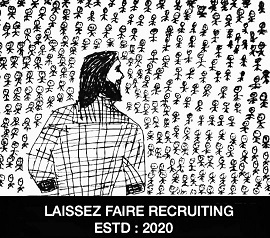 Laissez Faire Recruiting- Estd 2020 Device mark 4984245 Trademark