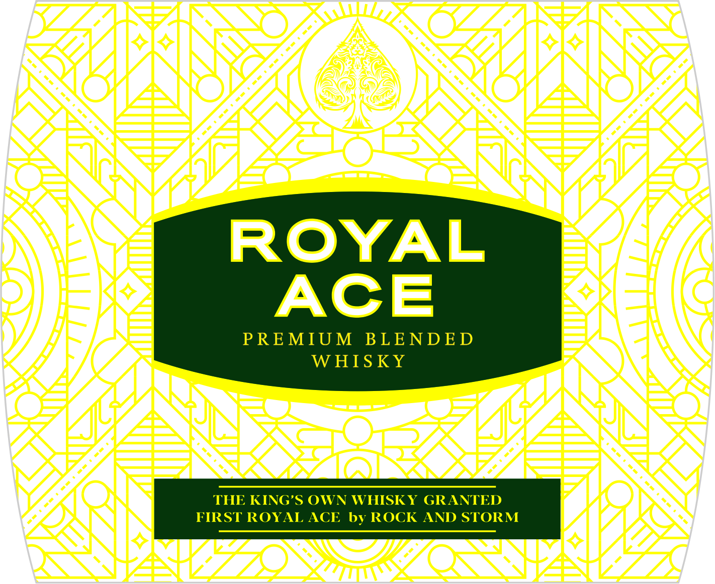 Royal Ace Premium Blended Whisky Device mark 4987621 Trademark