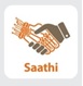Saathi With Logo Device mark 4992152 Trademark