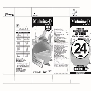 Mulmina-d Mango (device) Device mark 4996970 Trademark