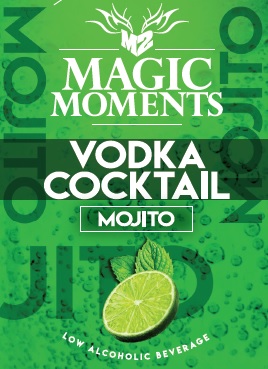 M2 Magic Moments Vodka Cocktail Mojito (label) Device mark 5001733 Trademark