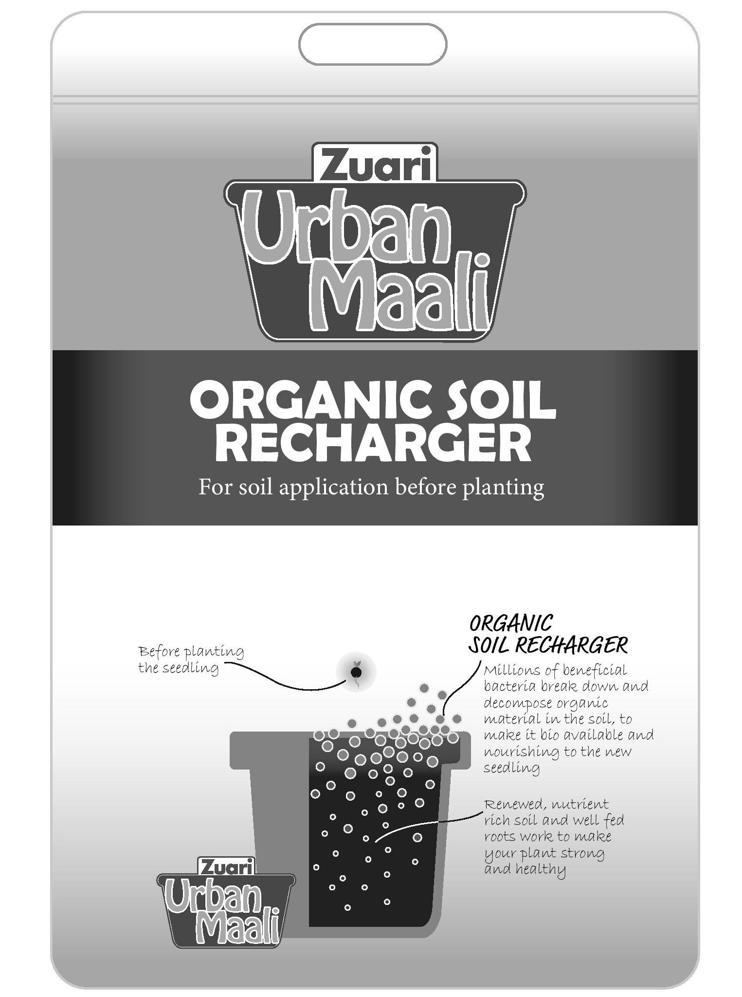 Zuari Urban Maali - Organic Soil Recharger Device mark 5007566 Trademark