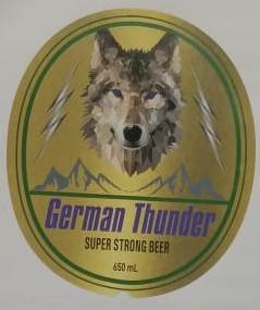 German Thunder : Super Strong Beer 650 Ml Device mark 5009032 Trademark