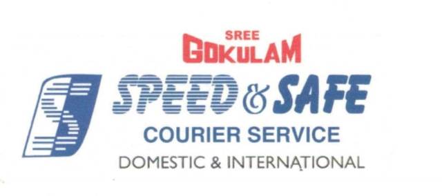 Sree Gokulam Speed & Safe Courier Service Device mark 5012850 Trademark