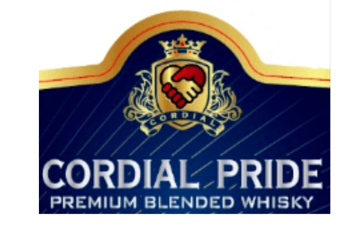 Cordial Pride Premium Blended Whisky Device mark 5027443 Trademark