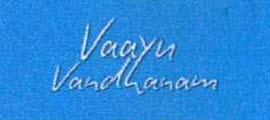 Vaayu Vandhanam Device mark 5027984 Trademark