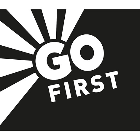 Go First ( Logo And Device) Device mark 5018723 Trademark