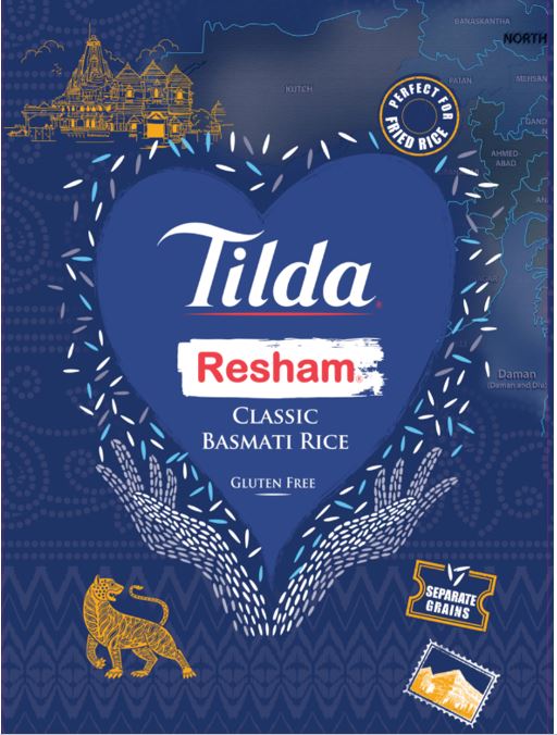 Tilda Resham Packaging Device mark 5040666 Trademark