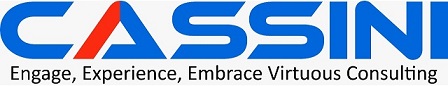 Cassini With Tagline Engage, Experience, Embrace Virtuous Consulting Device mark 5043728 Trademark
