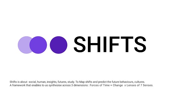 Shifts Along With Three Dots. Device mark 5056263 Trademark