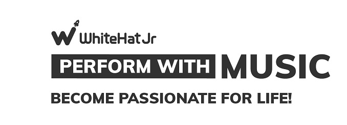 Whitehat Jr Perform With Music (logo) Device mark 5063665 Trademark