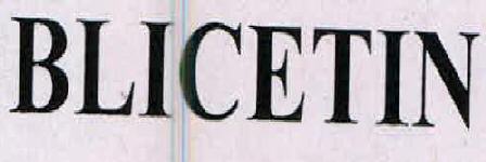 Blicetin Device mark 2261705 Trademark