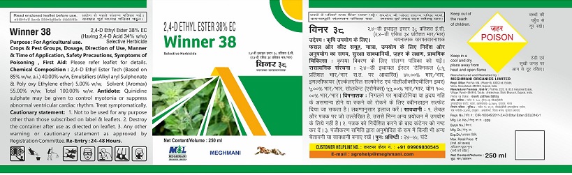 Winner 38 Device mark 5064714 Trademark