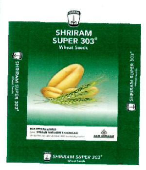 Shriram Super 303 Wheat Seed (with Device) Device mark 5075233 Trademark