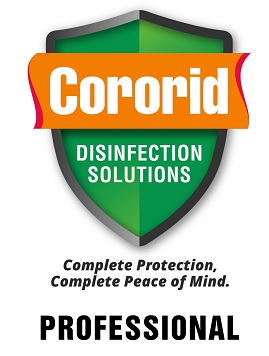 Cororid Disinfection Solutions-complete Protection, Complete Peace Of Mind -professional Device mark 5078670 Trademark