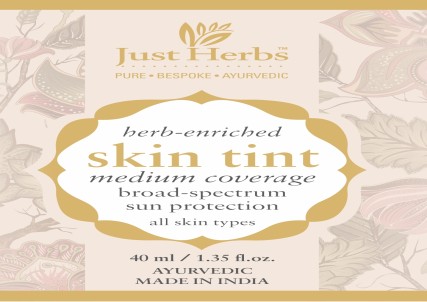 Just Herbs Herb Enriched Skin Tint Device mark 5101016 Trademark