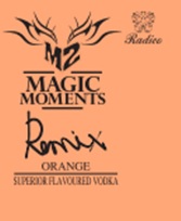 M2 Magic Moments Remix Orange Superior Flavored Vodka (label) Device mark 5104053 Trademark