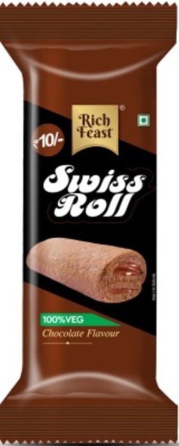 Rich Feast Swiss Roll Chocolate Flavour Device mark 5105913 Trademark