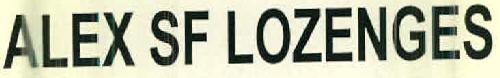 Alex Sf Lozenges Device mark 2587302 Trademark