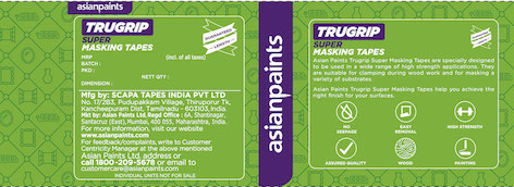 Asian Paints Trugrip Super Device mark 5115796 Trademark