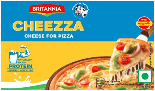 Britannia Cheezza Device mark 5116422 Trademark