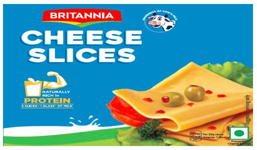 Britannia Cheese Slices Device mark 5116424 Trademark