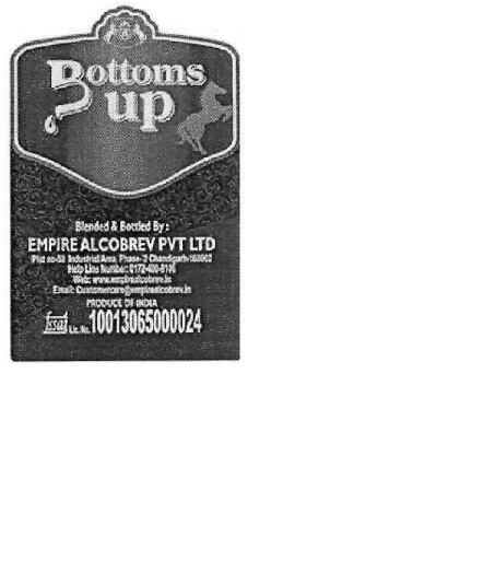Bottoms Up Device mark 5116945 Trademark