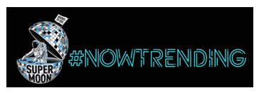 Supermoon Brings To You #nowtrending (label) Device mark 5123428 Trademark