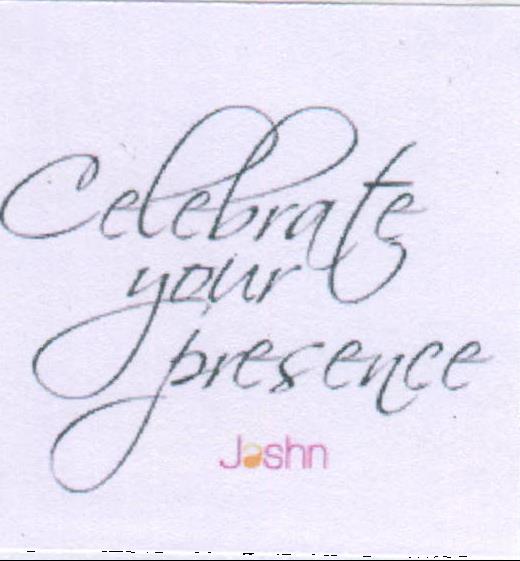 Celebrate Your Presence Jashn Device mark 2106506 Trademark
