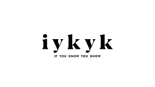 Iykyk (if You Know You Know) Device mark 5156452 Trademark