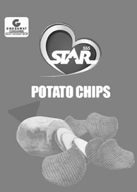 Star555 Potato Chips (trade Dress) Device mark 5158223 Trademark