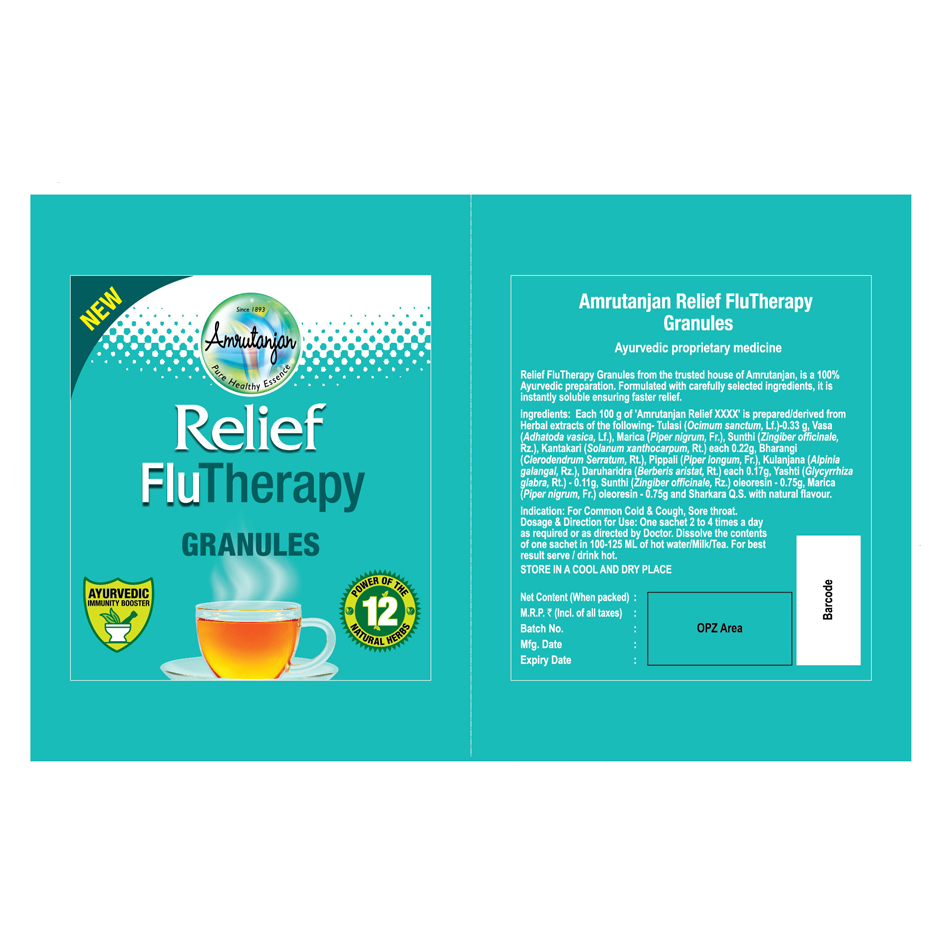 Amrutanjan Relief Flutherapy Granules Device mark 5159505 Trademark