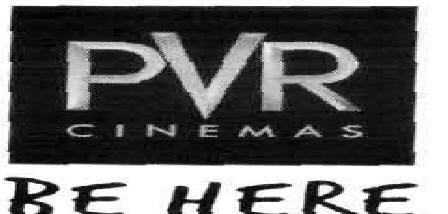 Pvr Cinemas Be Here (label) Device mark 2096410 Trademark